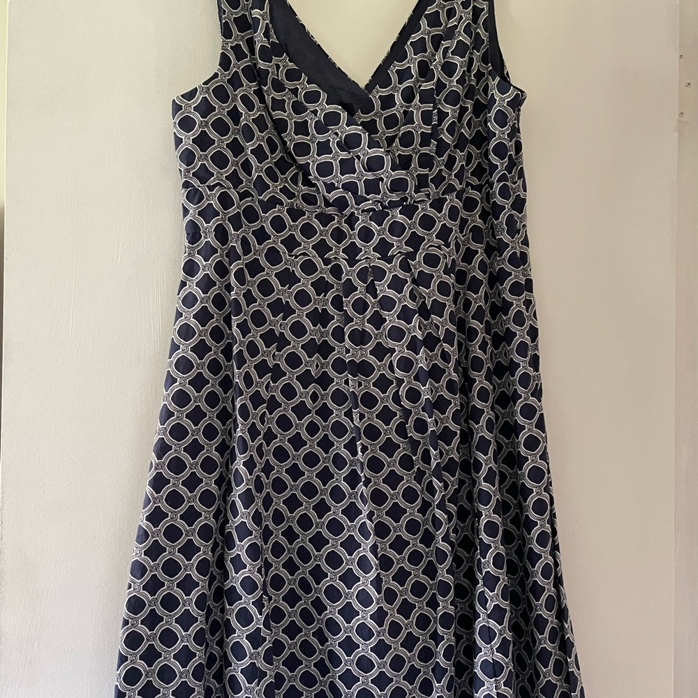 Vintage Nautical A-line Cotton Old Money Aesthetic